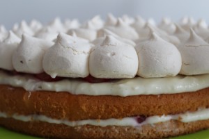 Pročitajte više o članku Torta od jagoda s puslicama